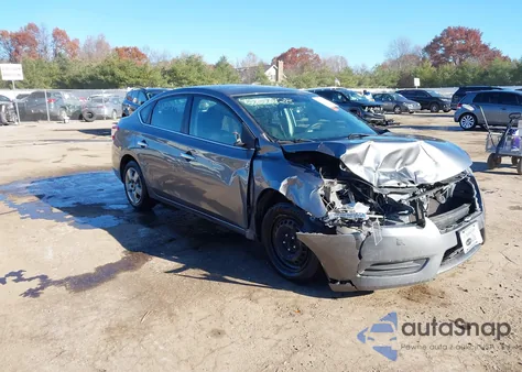 2015 Nissan Sentra Fe+ S/S/Sl/Sr/Sv from USA, damaged, VIN 3N1AB7APXFY238636